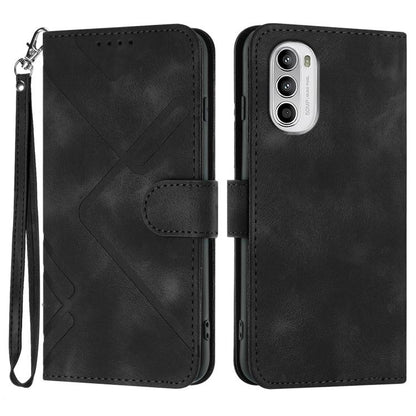 ซองโทรศัพท์หนังลายเส้นลายเส้น, For Motorola Moto G32, For Motorola Moto G42, For Motorola Moto G52, For Motorola Moto G22, For Motorola Moto E20 / E30 / E40, For Motorola Moto E7 Power