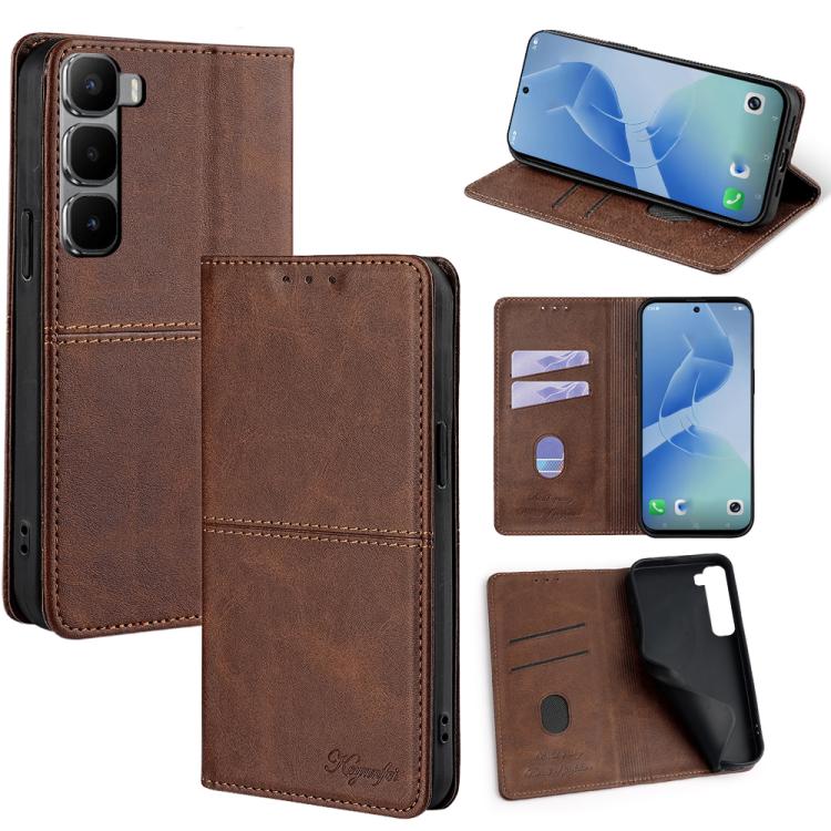 ซองโทรศัพท์หนังแม่เหล็กลายวัว, For Infinix Hot 60 5G, For Infinix Hot 60 Pro+ 4G, For Infinix Hot 60 Pro 4G, For Infinix Smart 10 4G, For Infinix Note 50s 5G, For Infinix Note 50x 5G, For Infinix Note 50 Pro+ 5G, For Infinix Note 50 4G                 ...