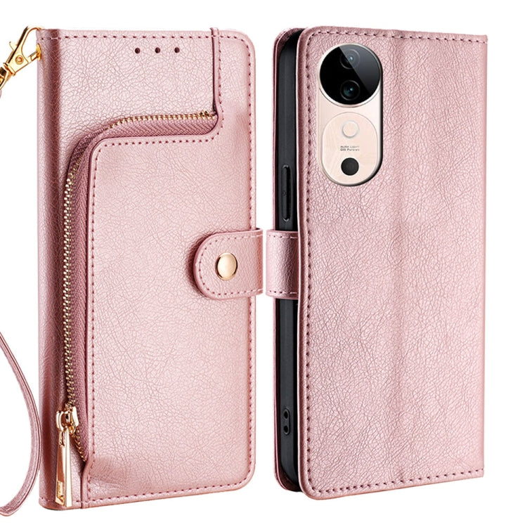 ซองใส่โทรศัพท์หนังซิปกระเป๋า, For vivo V50 Lite 5G, For vivo Y29s 5G / Y04 4G, For vivo Y29 4G Global, For vivo V50 5G, For vivo X200 Pro 5G, For vivo S19 Pro, For vivo S19, For vivo Y28 4G, For vivo X100s, For vivo Y38 5G / T3x Global                 ...
