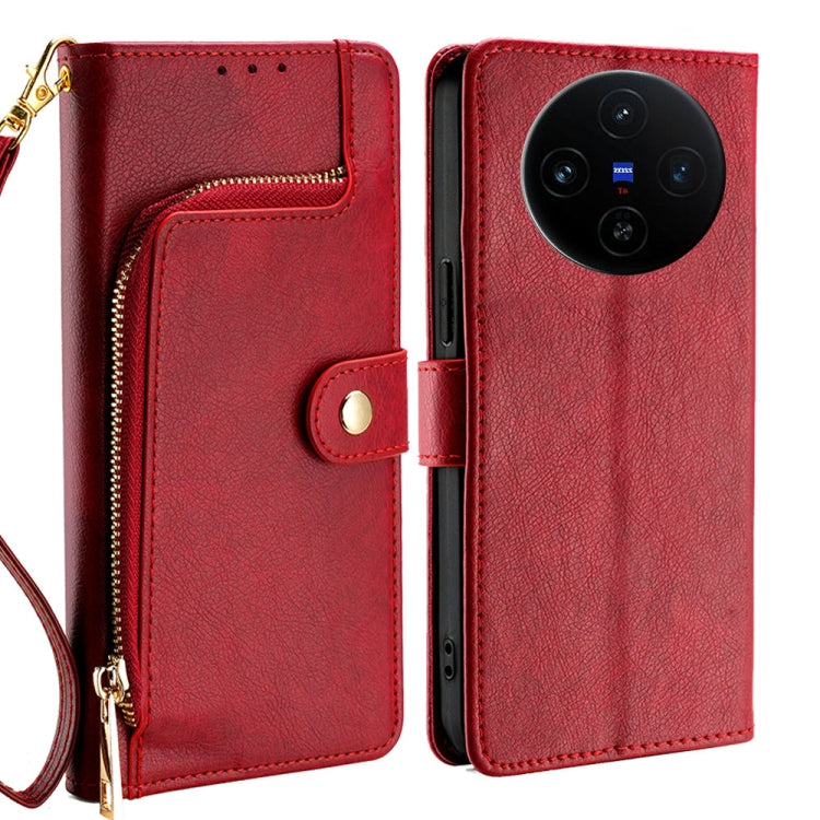 ซองใส่โทรศัพท์หนังซิปกระเป๋า, For vivo V50 Lite 5G, For vivo Y29s 5G / Y04 4G, For vivo Y29 4G Global, For vivo V50 5G, For vivo X200 Pro 5G, For vivo S19 Pro, For vivo S19, For vivo Y28 4G, For vivo X100s, For vivo Y38 5G / T3x Global                 ...