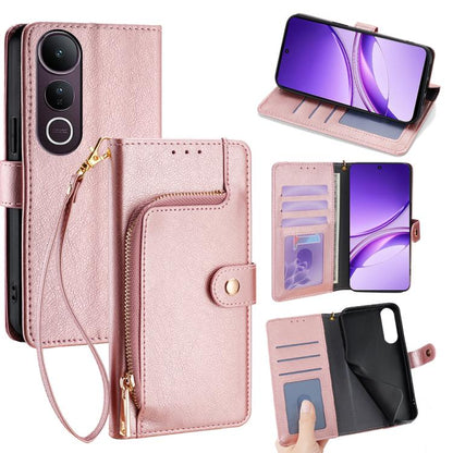 ซองใส่โทรศัพท์หนังซิปกระเป๋า, For vivo V50 Lite 5G, For vivo Y29s 5G / Y04 4G, For vivo Y29 4G Global, For vivo V50 5G, For vivo X200 Pro 5G, For vivo S19 Pro, For vivo S19, For vivo Y28 4G, For vivo X100s, For vivo Y38 5G / T3x Global                 ...