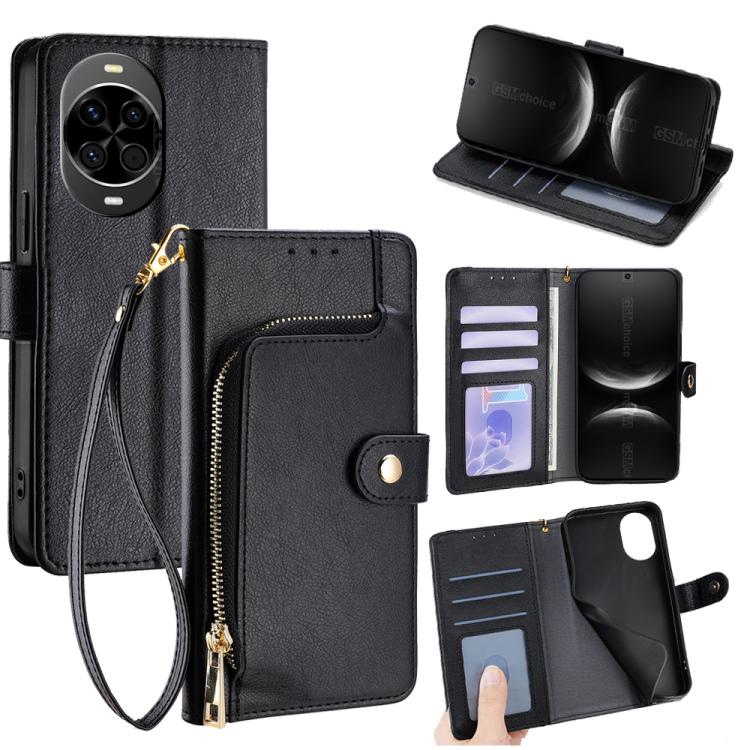 ซองใส่โทรศัพท์หนังซิปกระเป๋า, For Huawei nova 15 Ultra, For Huawei nova 15 Pro, For Huawei nova 15, For Huawei Mate 80 Pro Max 5G, For Huawei Mate 80 5G, For Huawei Maimang 40 5G, For Huawei Pura 80 5G, For Huawei nova 14 Ultra 5G                      ...