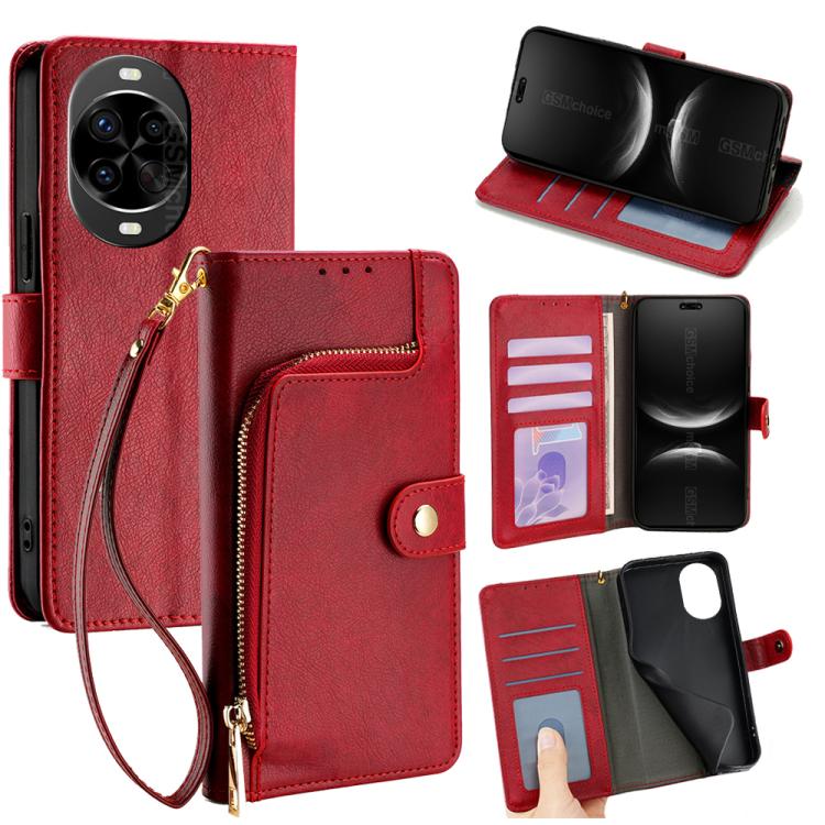 ซองใส่โทรศัพท์หนังซิปกระเป๋า, For Huawei nova 15 Ultra, For Huawei nova 15 Pro, For Huawei nova 15, For Huawei Mate 80 Pro Max 5G, For Huawei Mate 80 5G, For Huawei Maimang 40 5G, For Huawei Pura 80 5G, For Huawei nova 14 Ultra 5G                      ...