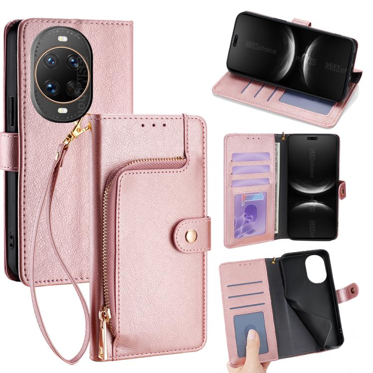 ซองใส่โทรศัพท์หนังซิปกระเป๋า, For Huawei nova 15 Ultra, For Huawei nova 15 Pro, For Huawei nova 15, For Huawei Mate 80 Pro Max 5G, For Huawei Mate 80 5G, For Huawei Maimang 40 5G, For Huawei Pura 80 5G, For Huawei nova 14 Ultra 5G                      ...