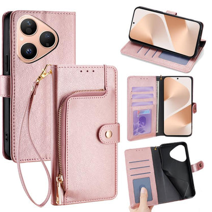 ซองใส่โทรศัพท์หนังซิปกระเป๋า, For Huawei nova 15 Ultra, For Huawei nova 15 Pro, For Huawei nova 15, For Huawei Mate 80 Pro Max 5G, For Huawei Mate 80 5G, For Huawei Maimang 40 5G, For Huawei Pura 80 5G, For Huawei nova 14 Ultra 5G                      ...
