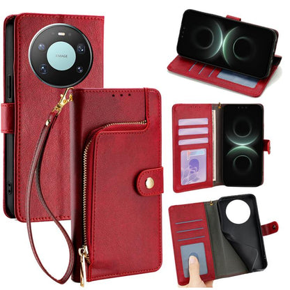 ซองใส่โทรศัพท์หนังซิปกระเป๋า, For Huawei nova 15 Ultra, For Huawei nova 15 Pro, For Huawei nova 15, For Huawei Mate 80 Pro Max 5G, For Huawei Mate 80 5G, For Huawei Maimang 40 5G, For Huawei Pura 80 5G, For Huawei nova 14 Ultra 5G                      ...
