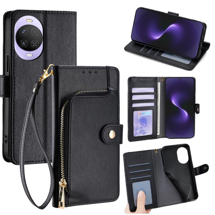ซองใส่โทรศัพท์หนังซิปกระเป๋า, For Huawei nova 15 Ultra, For Huawei nova 15 Pro, For Huawei nova 15, For Huawei Mate 80 Pro Max 5G, For Huawei Mate 80 5G, For Huawei Maimang 40 5G, For Huawei Pura 80 5G, For Huawei nova 14 Ultra 5G                      ...