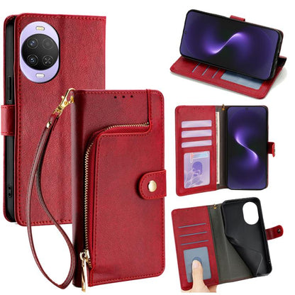 ซองใส่โทรศัพท์หนังซิปกระเป๋า, For Huawei nova 15 Ultra, For Huawei nova 15 Pro, For Huawei nova 15, For Huawei Mate 80 Pro Max 5G, For Huawei Mate 80 5G, For Huawei Maimang 40 5G, For Huawei Pura 80 5G, For Huawei nova 14 Ultra 5G                      ...