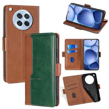 เคสโทรศัพท์หนังหัวเข็มขัดด้านข้างสีตัดกัน, For OPPO K13 Turbo Pro 5G, For OPPO Reno14 F 5G, For OPPO A5x 5G Global, For OPPO A5 5G 2025 Global, For OPPO Reno14 Pro 5G, For OPPO Find X8s+ 5G, For OPPO Find X8s 5G, For OPPO Find X8 Ultra 5G
