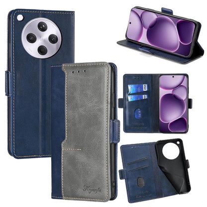 เคสโทรศัพท์หนังหัวเข็มขัดด้านข้างสีตัดกัน, For OPPO K13 Turbo Pro 5G, For OPPO Reno14 F 5G, For OPPO A5x 5G Global, For OPPO A5 5G 2025 Global, For OPPO Reno14 Pro 5G, For OPPO Find X8s+ 5G, For OPPO Find X8s 5G, For OPPO Find X8 Ultra 5G