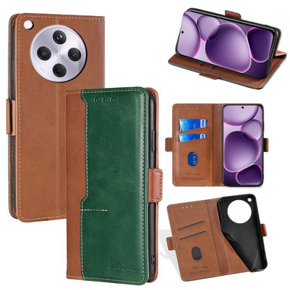 เคสโทรศัพท์หนังหัวเข็มขัดด้านข้างสีตัดกัน, For OPPO K13 Turbo Pro 5G, For OPPO Reno14 F 5G, For OPPO A5x 5G Global, For OPPO A5 5G 2025 Global, For OPPO Reno14 Pro 5G, For OPPO Find X8s+ 5G, For OPPO Find X8s 5G, For OPPO Find X8 Ultra 5G