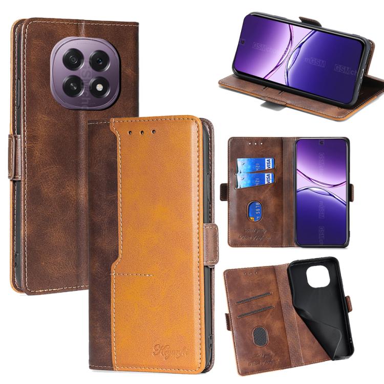 เคสโทรศัพท์หนังหัวเข็มขัดด้านข้างสีตัดกัน, For OPPO K13 Turbo Pro 5G, For OPPO Reno14 F 5G, For OPPO A5x 5G Global, For OPPO A5 5G 2025 Global, For OPPO Reno14 Pro 5G, For OPPO Find X8s+ 5G, For OPPO Find X8s 5G, For OPPO Find X8 Ultra 5G
