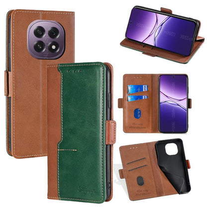 เคสโทรศัพท์หนังหัวเข็มขัดด้านข้างสีตัดกัน, For OPPO K13 Turbo Pro 5G, For OPPO Reno14 F 5G, For OPPO A5x 5G Global, For OPPO A5 5G 2025 Global, For OPPO Reno14 Pro 5G, For OPPO Find X8s+ 5G, For OPPO Find X8s 5G, For OPPO Find X8 Ultra 5G