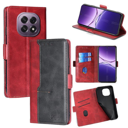เคสโทรศัพท์หนังหัวเข็มขัดด้านข้างสีตัดกัน, For OPPO K13 Turbo Pro 5G, For OPPO Reno14 F 5G, For OPPO A5x 5G Global, For OPPO A5 5G 2025 Global, For OPPO Reno14 Pro 5G, For OPPO Find X8s+ 5G, For OPPO Find X8s 5G, For OPPO Find X8 Ultra 5G