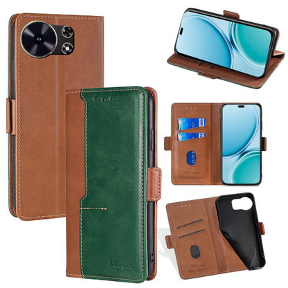 เคสโทรศัพท์หนังหัวเข็มขัดด้านข้างสีตัดกัน, For Huawei Maimang 40 5G, For Huawei Pura 80 5G, For Huawei nova 14 Ultra 5G, For Huawei nova 14 Pro 5G, For Huawei nova 14 5G, For Huawei Pura 70 Pro / 70 Pro+ 5G, For Huawei Pura 70 Ultra 5G                 ...