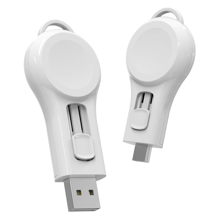 เครื่องชาร์จแม่เหล็กดูดไร้สายแบบพกพา USB, USB