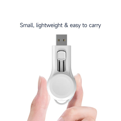 เครื่องชาร์จแม่เหล็กดูดไร้สายแบบพกพา USB, USB