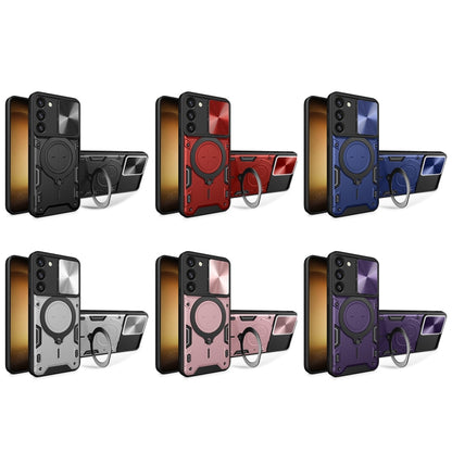 ซองใส่โทรศัพท์แบบแม่เหล็ก Camshield แบบเลื่อนพื้นผิวซีดี, For Samsung Galaxy S23+ 5G, For Samsung Galaxy S23 5G, For Samsung Galaxy S20 FE, For Samsung Galaxy A73 5G, For Samsung Galaxy A33 5G, For Samsung Galaxy A13 4G, For Samsung Galaxy S22 Ultra 5G...