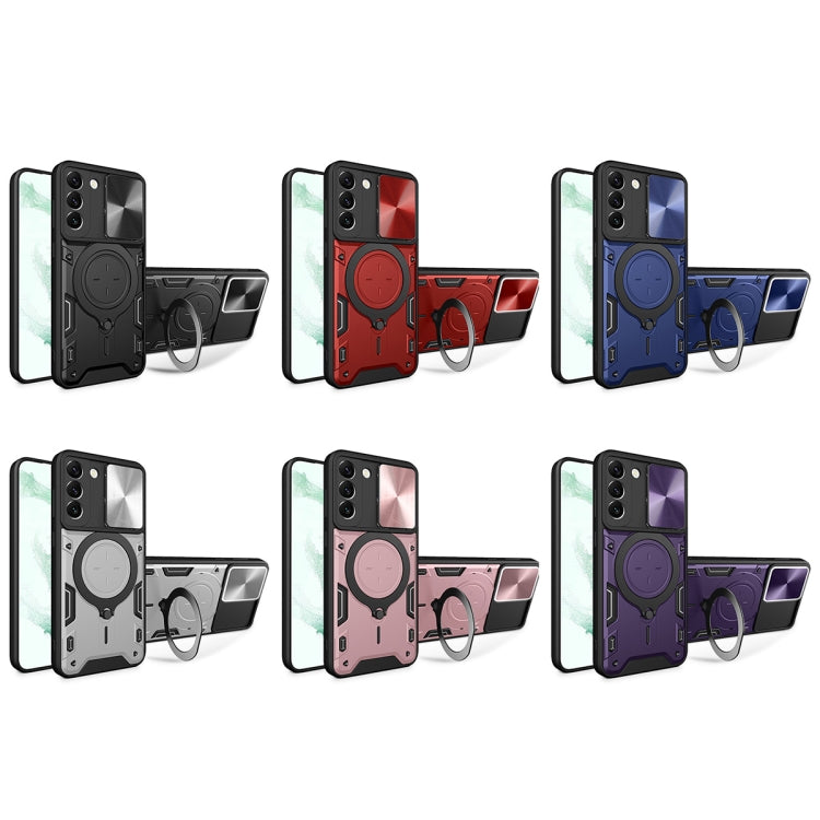ซองใส่โทรศัพท์แบบแม่เหล็ก Camshield แบบเลื่อนพื้นผิวซีดี, For Samsung Galaxy S22 5G, For Samsung Galaxy A13 5G, For Samsung Galaxy A03s, For Samsung Galaxy A53, For Samsung Galaxy S21 5G, For Samsung Galaxy S21+ 5G, For Samsung Galaxy S21 Ultra 5G