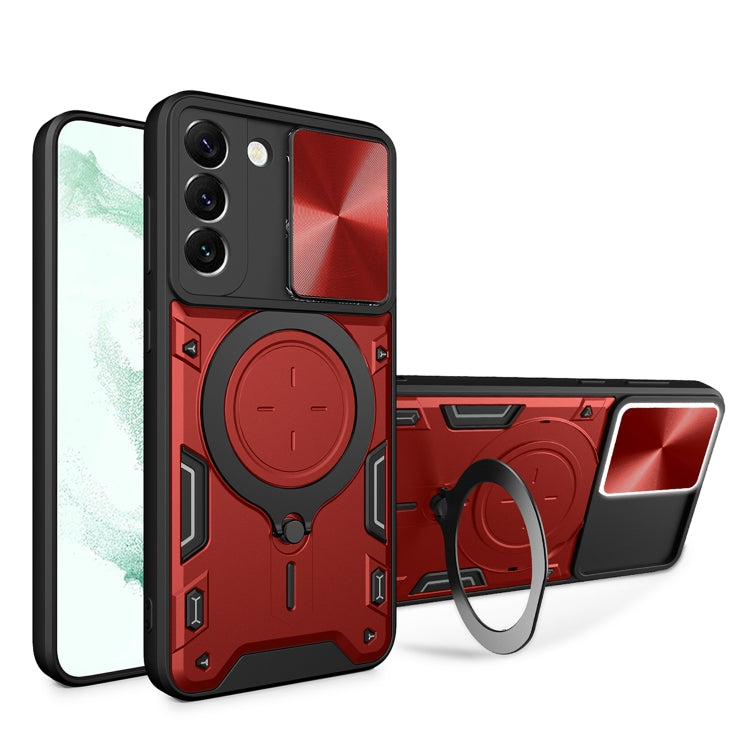 ซองใส่โทรศัพท์แบบแม่เหล็ก Camshield แบบเลื่อนพื้นผิวซีดี, For Samsung Galaxy S23+ 5G, For Samsung Galaxy S23 5G, For Samsung Galaxy S20 FE, For Samsung Galaxy A73 5G, For Samsung Galaxy A33 5G, For Samsung Galaxy A13 4G, For Samsung Galaxy S22 Ultra 5G...