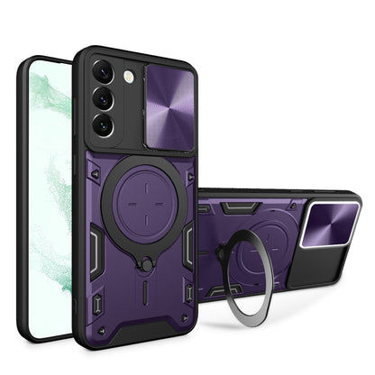 ซองใส่โทรศัพท์แบบแม่เหล็ก Camshield แบบเลื่อนพื้นผิวซีดี, For Samsung Galaxy S23+ 5G, For Samsung Galaxy S23 5G, For Samsung Galaxy S20 FE, For Samsung Galaxy A73 5G, For Samsung Galaxy A33 5G, For Samsung Galaxy A13 4G, For Samsung Galaxy S22 Ultra 5G...