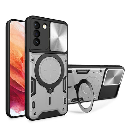 ซองใส่โทรศัพท์แบบแม่เหล็ก Camshield แบบเลื่อนพื้นผิวซีดี, For Samsung Galaxy S22 5G, For Samsung Galaxy A13 5G, For Samsung Galaxy A03s, For Samsung Galaxy A53, For Samsung Galaxy S21 5G, For Samsung Galaxy S21+ 5G, For Samsung Galaxy S21 Ultra 5G