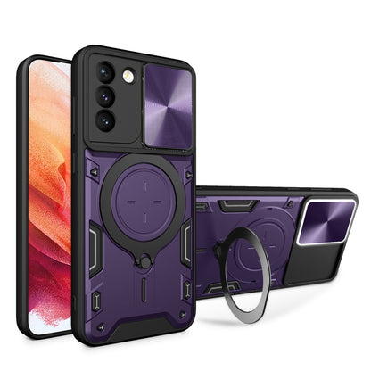 ซองใส่โทรศัพท์แบบแม่เหล็ก Camshield แบบเลื่อนพื้นผิวซีดี, For Samsung Galaxy S22 5G, For Samsung Galaxy A13 5G, For Samsung Galaxy A03s, For Samsung Galaxy A53, For Samsung Galaxy S21 5G, For Samsung Galaxy S21+ 5G, For Samsung Galaxy S21 Ultra 5G