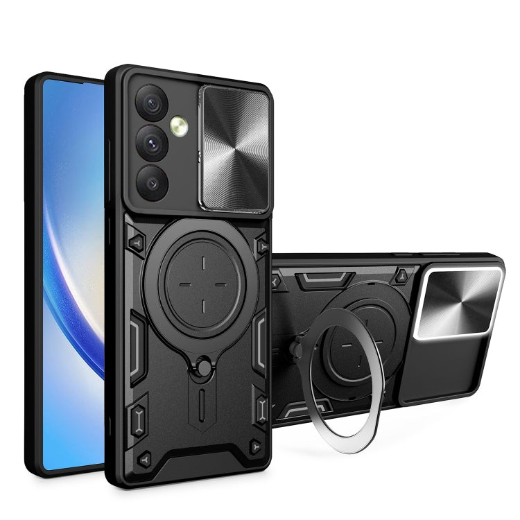 ซองใส่โทรศัพท์แบบแม่เหล็ก Camshield แบบเลื่อนพื้นผิวซีดี, For Samsung Galaxy S24 FE 5G, For Samsung Galaxy S24+ 5G, For Samsung Galaxy S24 5G, For Samsung Galaxy A24 4G, For Samsung Galaxy A23 5G, For Samsung Galaxy A34 5G, For Samsung Galaxy A54 5G   ...
