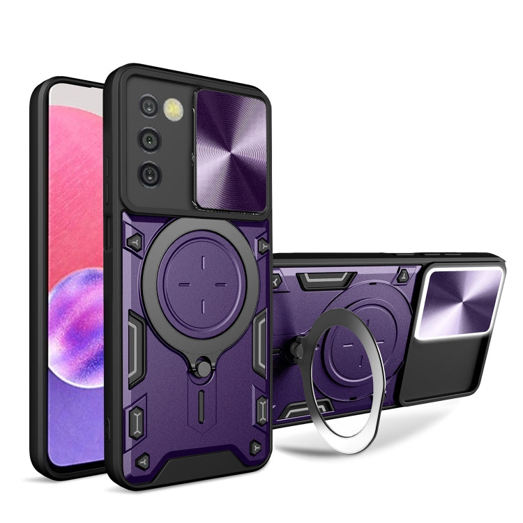 ซองใส่โทรศัพท์แบบแม่เหล็ก Camshield แบบเลื่อนพื้นผิวซีดี, For Samsung Galaxy S22 5G, For Samsung Galaxy A13 5G, For Samsung Galaxy A03s, For Samsung Galaxy A53, For Samsung Galaxy S21 5G, For Samsung Galaxy S21+ 5G, For Samsung Galaxy S21 Ultra 5G