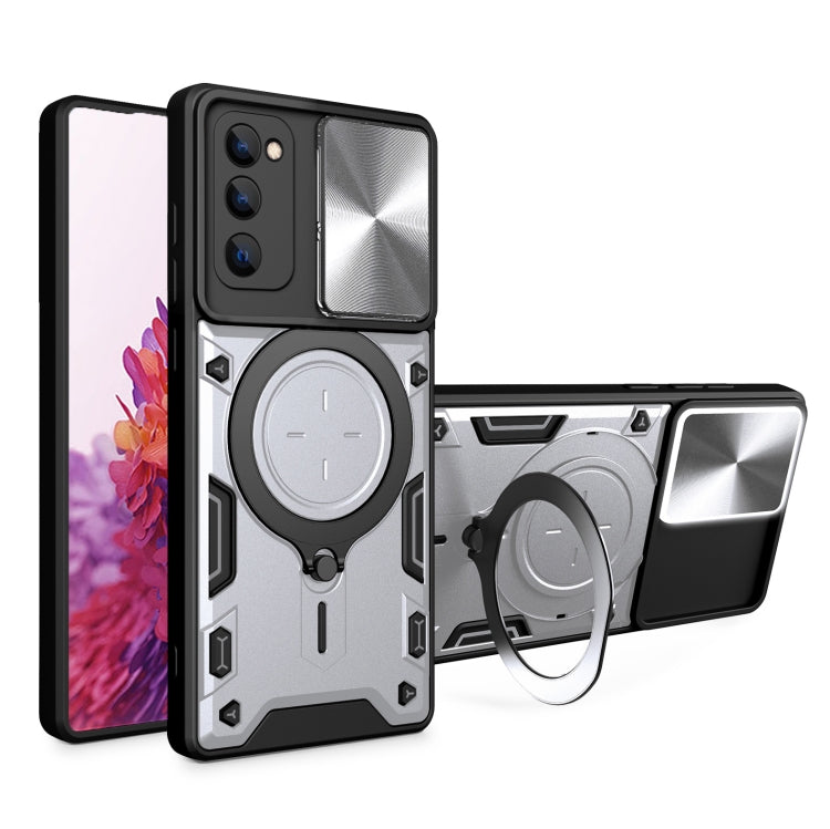 ซองใส่โทรศัพท์แบบแม่เหล็ก Camshield แบบเลื่อนพื้นผิวซีดี, For Samsung Galaxy S23+ 5G, For Samsung Galaxy S23 5G, For Samsung Galaxy S20 FE, For Samsung Galaxy A73 5G, For Samsung Galaxy A33 5G, For Samsung Galaxy A13 4G, For Samsung Galaxy S22 Ultra 5G...