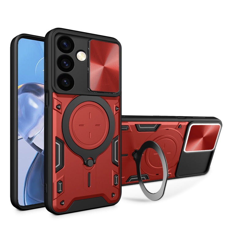 ซองใส่โทรศัพท์แบบแม่เหล็ก Camshield แบบเลื่อนพื้นผิวซีดี, For Samsung Galaxy S24 FE 5G, For Samsung Galaxy S24+ 5G, For Samsung Galaxy S24 5G, For Samsung Galaxy A24 4G, For Samsung Galaxy A23 5G, For Samsung Galaxy A34 5G, For Samsung Galaxy A54 5G   ...