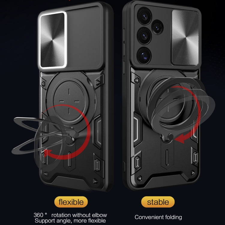 ซองใส่โทรศัพท์แบบแม่เหล็ก Camshield แบบเลื่อนพื้นผิวซีดี, For Samsung Galaxy S24 FE 5G, For Samsung Galaxy S24+ 5G, For Samsung Galaxy S24 5G, For Samsung Galaxy A24 4G, For Samsung Galaxy A23 5G, For Samsung Galaxy A34 5G, For Samsung Galaxy A54 5G   ...