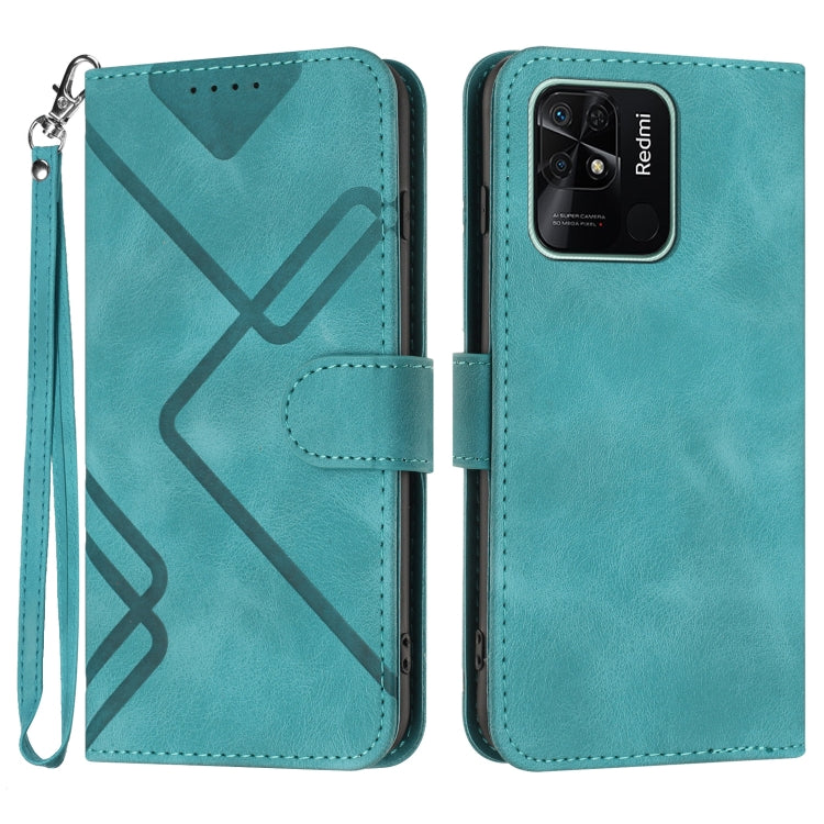 ซองโทรศัพท์หนังลายเส้นลายเส้น, For Xiaomi Poco M5, For Xiaomi Poco M5s 4G Global, For Xiaomi Redmi Note 11 Pro 4G/5G Global, For Xiaomi Redmi Note 11SE 4G India, For Xiaomi Redmi 10 Power, For Xiaomi Redmi 10A 4G, For Xiaomi Redmi 10C Global/10 India  ...