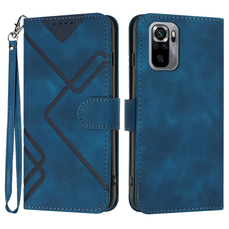 ซองโทรศัพท์หนังลายเส้นลายเส้น, For Xiaomi Poco M5, For Xiaomi Poco M5s 4G Global, For Xiaomi Redmi Note 11 Pro 4G/5G Global, For Xiaomi Redmi Note 11SE 4G India, For Xiaomi Redmi 10 Power, For Xiaomi Redmi 10A 4G, For Xiaomi Redmi 10C Global/10 India  ...