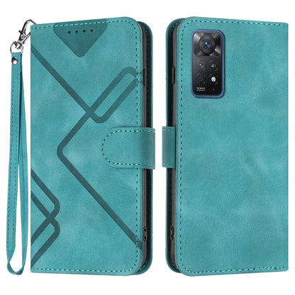 ซองโทรศัพท์หนังลายเส้นลายเส้น, For Xiaomi Poco M5, For Xiaomi Poco M5s 4G Global, For Xiaomi Redmi Note 11 Pro 4G/5G Global, For Xiaomi Redmi Note 11SE 4G India, For Xiaomi Redmi 10 Power, For Xiaomi Redmi 10A 4G, For Xiaomi Redmi 10C Global/10 India  ...