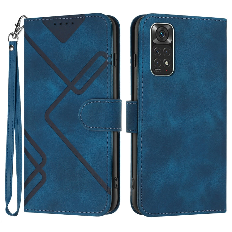 ซองโทรศัพท์หนังลายเส้นลายเส้น, For Xiaomi Poco M5, For Xiaomi Poco M5s 4G Global, For Xiaomi Redmi Note 11 Pro 4G/5G Global, For Xiaomi Redmi Note 11SE 4G India, For Xiaomi Redmi 10 Power, For Xiaomi Redmi 10A 4G, For Xiaomi Redmi 10C Global/10 India  ...