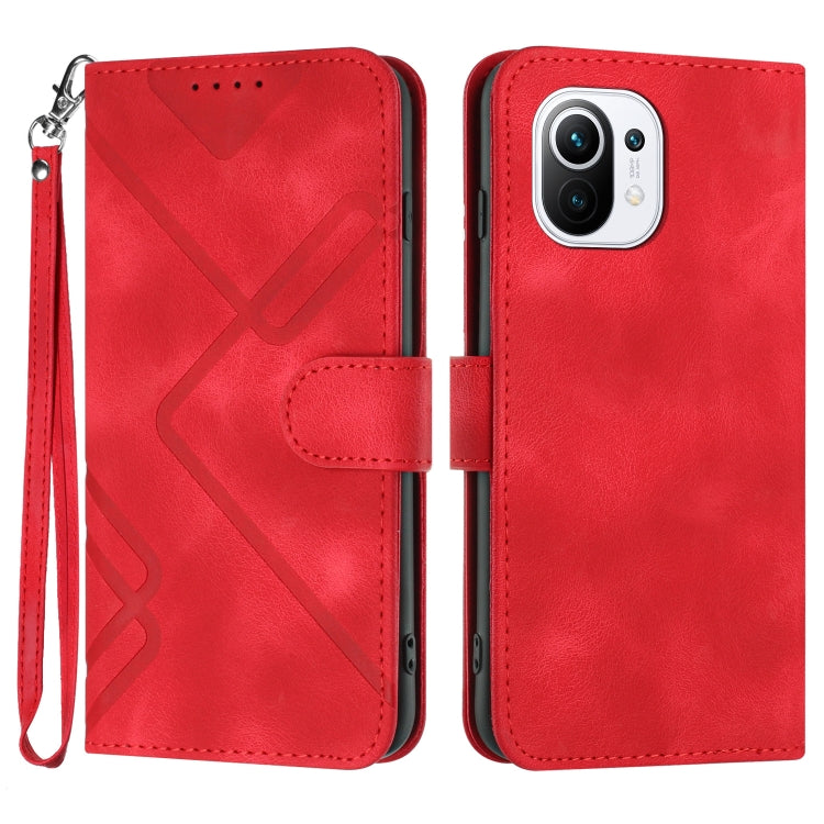 ซองโทรศัพท์หนังลายเส้นลายเส้น, For Xiaomi Redmi 10/10 2022/10 Prime, For Xiaomi Poco F3/11i/Redmi K40, For Xiaomi Redmi Note 11 4G Global, For Xiaomi 11T/11T Pro, For Xiaomi Redmi 9A/9AT/9i, For Xiaomi Redmi 9/9 Prime/Poco M2, For Xiaomi Mi 11 Lite 4G/...