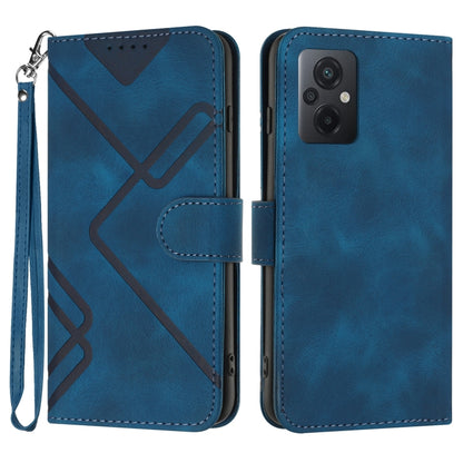 ซองโทรศัพท์หนังลายเส้นลายเส้น, For Xiaomi Poco M5, For Xiaomi Poco M5s 4G Global, For Xiaomi Redmi Note 11 Pro 4G/5G Global, For Xiaomi Redmi Note 11SE 4G India, For Xiaomi Redmi 10 Power, For Xiaomi Redmi 10A 4G, For Xiaomi Redmi 10C Global/10 India  ...
