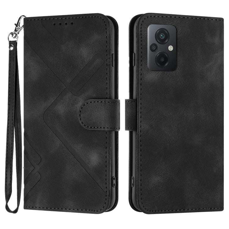 ซองโทรศัพท์หนังลายเส้นลายเส้น, For Xiaomi Poco M5, For Xiaomi Poco M5s 4G Global, For Xiaomi Redmi Note 11 Pro 4G/5G Global, For Xiaomi Redmi Note 11SE 4G India, For Xiaomi Redmi 10 Power, For Xiaomi Redmi 10A 4G, For Xiaomi Redmi 10C Global/10 India  ...