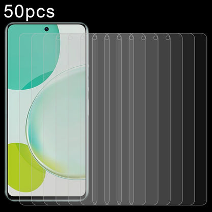 50 ชิ้น 0.26 มม. 9H 2.5D ฟิล์มกระจกนิรภัย, For Huawei nova 11i (50 PCS)