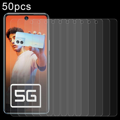 50 ชิ้น 0.26 มม. 9H 2.5D ฟิล์มกระจกนิรภัย, For Infinix Note 30 Pro, For Infinix Hot 30 Play NFC, For Infinix Hot 30 5G, For Infinix Hot 9 Lite, For Infinix GT 10 Pro, For Infinix Zero 30, For Infinix Zero 30 4G, For Infinix Note 30i                    ...