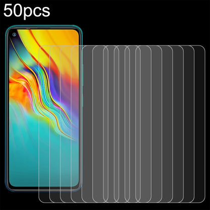 50 ชิ้น 0.26 มม. 9H 2.5D ฟิล์มกระจกนิรภัย, For Infinix Note 30 Pro, For Infinix Hot 30 Play NFC, For Infinix Hot 30 5G, For Infinix Hot 9 Lite, For Infinix GT 10 Pro, For Infinix Zero 30, For Infinix Zero 30 4G, For Infinix Note 30i                    ...