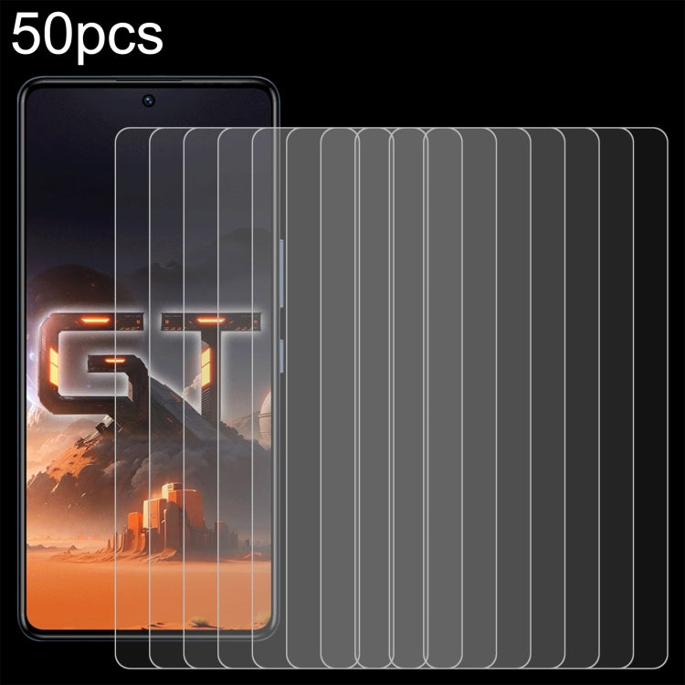 50 ชิ้น 0.26 มม. 9H 2.5D ฟิล์มกระจกนิรภัย, For Infinix Note 30 Pro, For Infinix Hot 30 Play NFC, For Infinix Hot 30 5G, For Infinix Hot 9 Lite, For Infinix GT 10 Pro, For Infinix Zero 30, For Infinix Zero 30 4G, For Infinix Note 30i                    ...