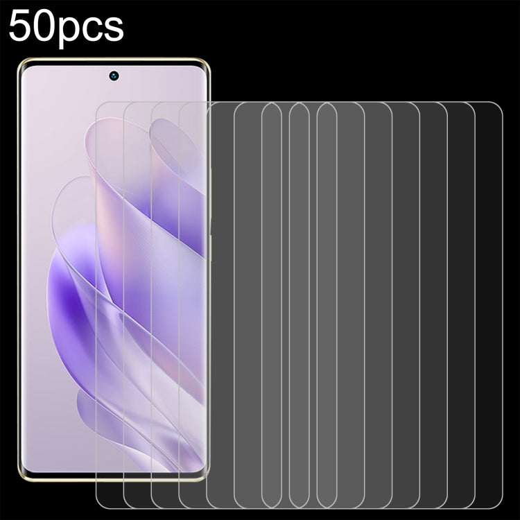 50 ชิ้น 0.26 มม. 9H 2.5D ฟิล์มกระจกนิรภัย, For Infinix Note 30 Pro, For Infinix Hot 30 Play NFC, For Infinix Hot 30 5G, For Infinix Hot 9 Lite, For Infinix GT 10 Pro, For Infinix Zero 30, For Infinix Zero 30 4G, For Infinix Note 30i                    ...