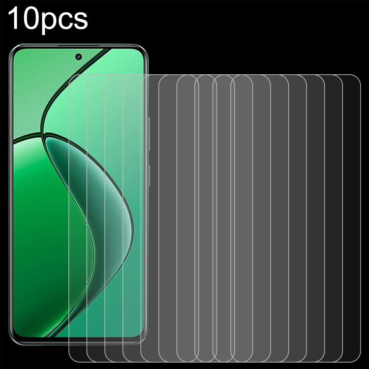 10 ชิ้น 0.26mm 9H 2.5D ฟิล์มกระจกนิรภัย, For Realme 16T 5G, For Realme GT 7 Global, For Realme 13 4G / 13+ / C63 5G / 14x / 14, For Realme P3 Ultra 5G, For Realme Neo7, For Realme P1 Speed, For Realme C61 / C61 India / Note 60, For Realme 12+ / 12 4G  ...