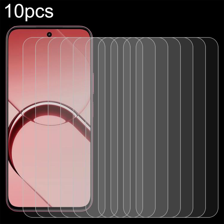 10 ชิ้น 0.26mm 9H 2.5D ฟิล์มกระจกนิรภัย, For Realme 16T 5G, For Realme GT 7 Global, For Realme 13 4G / 13+ / C63 5G / 14x / 14, For Realme P3 Ultra 5G, For Realme Neo7, For Realme P1 Speed, For Realme C61 / C61 India / Note 60, For Realme 12+ / 12 4G  ...