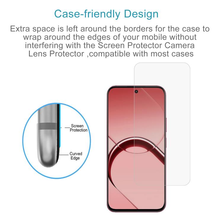 10 ชิ้น 0.26mm 9H 2.5D ฟิล์มกระจกนิรภัย, For Realme 16T 5G, For Realme GT 7 Global, For Realme 13 4G / 13+ / C63 5G / 14x / 14, For Realme P3 Ultra 5G, For Realme Neo7, For Realme P1 Speed, For Realme C61 / C61 India / Note 60, For Realme 12+ / 12 4G  ...