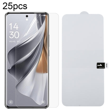 ฟิล์มไฮโดรเจลกันระเบิดแบบเต็มหน้าจอ 25 ชิ้น, For OPPO K14 Turbo Pro 5G, For OPPO K14 Turbo 5G, For OPPO K14x 5G, For OPPO K14 5G, For OPPO F33 5G, For OPPO F33 Pro 5G, For OPPO Find X9s, For OPPO Find X9 Ultra, For OPPO Reno15 Pro 5G Global            ...
