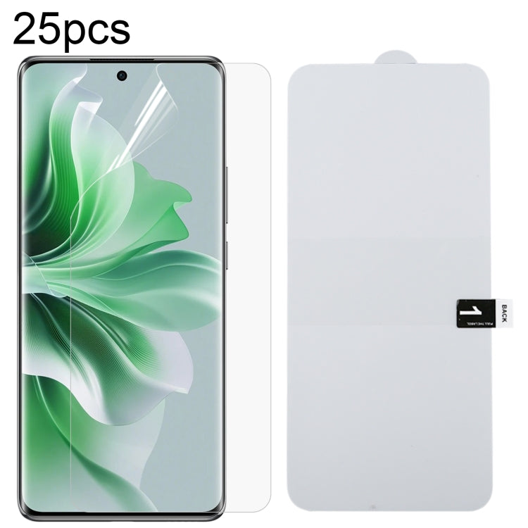 ฟิล์มไฮโดรเจลกันระเบิดแบบเต็มหน้าจอ 25 ชิ้น, For OPPO K14 Turbo Pro 5G, For OPPO K14 Turbo 5G, For OPPO K14x 5G, For OPPO K14 5G, For OPPO F33 5G, For OPPO F33 Pro 5G, For OPPO Find X9s, For OPPO Find X9 Ultra, For OPPO Reno15 Pro 5G Global            ...