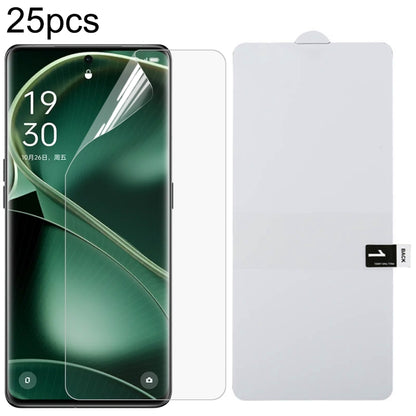 ฟิล์มไฮโดรเจลกันระเบิดแบบเต็มหน้าจอ 25 ชิ้น, For OPPO K14 Turbo Pro 5G, For OPPO K14 Turbo 5G, For OPPO K14x 5G, For OPPO K14 5G, For OPPO F33 5G, For OPPO F33 Pro 5G, For OPPO Find X9s, For OPPO Find X9 Ultra, For OPPO Reno15 Pro 5G Global            ...